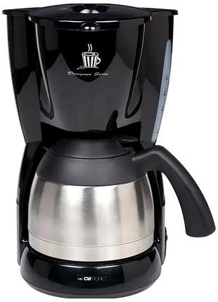 Кофеварка капельная 0.8 л на 8-10 чашек для дома clatronic mc-3690