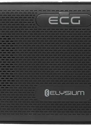 Портативная колонка 15 вт bluetooth для пикника черный ecg mc-2551