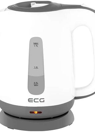 Электрочайник 1.7 л мощность 2200 вт с автоотключением для дома ecg mc-1989