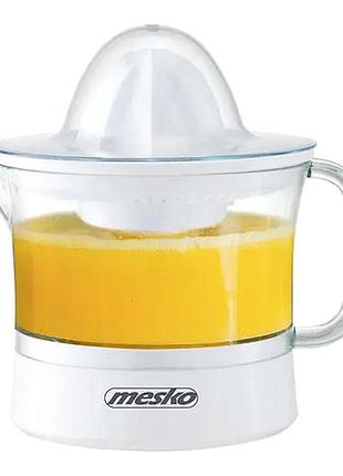 Соковыжималка для цитрусовых 60 вт 0 5 л для дома белый mesko mc-4539