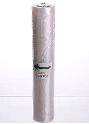 Пленка для вакуумирования 25x300 см для кухни полиэтилен sokany mc-1730
