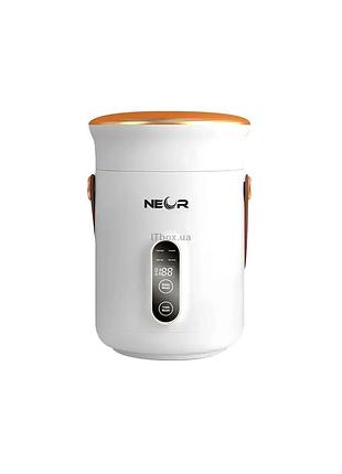 Ланч-бокс с подогревом 0.6л 500w для дома белый neor mc-1879