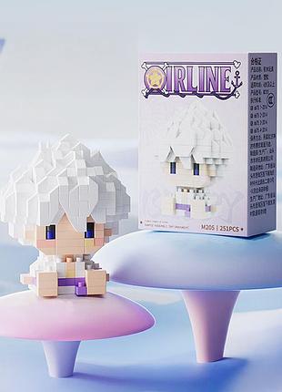 Конструктор блоковий дитячий one piece ван піс луффі в формі sun god nika