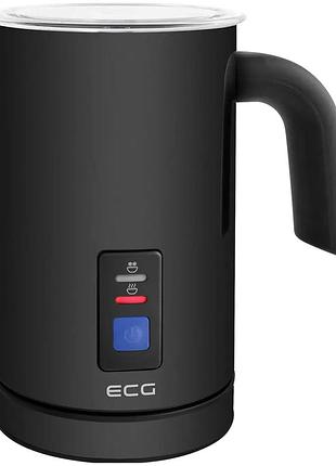 Вспениватель молока 500 вт 240 мл для дома черный ecg mc-4038