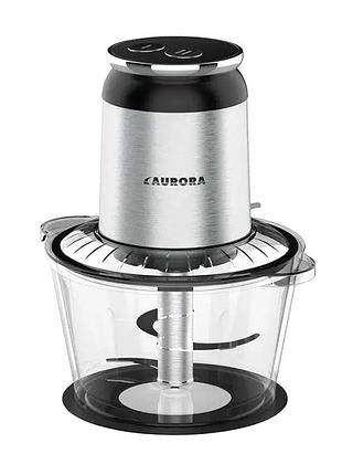Чопер 1000 вт 2 скорости для кухни 2 л черный aurora mc-2559