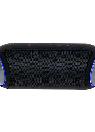 Портативная колонка 60 вт bluetooth 5.0 для вечеринок водонепроницаемая черная camry mc-2851
