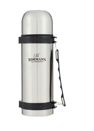 Термос 1 л неіржавка сталь для походів питний bohmann mc-0372