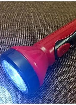 Фонарь ручной 3w led аккумуляторный для дома 1500 mah usb пластик sgdo mc-0970