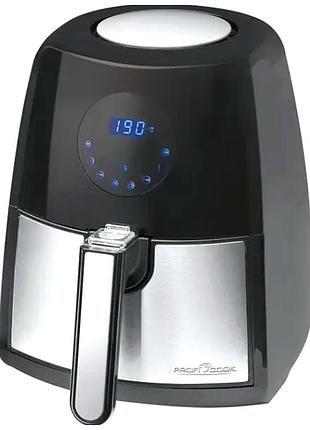 Фритюрница мультипечь 1500 вт 2 5 л для кухни черный profi cook mc-3244