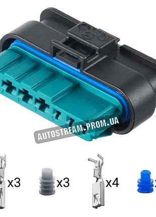 Электрический соединитель, авто разъем, 7-контактный, 872-689-505