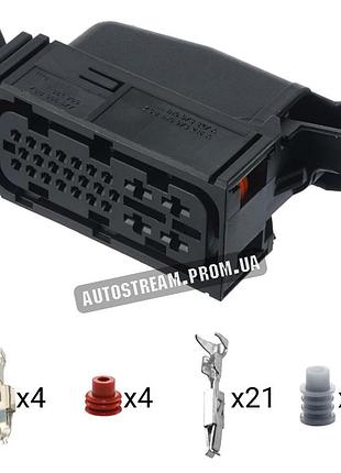 Электрический соединитель, авто разъем, 25-контактный, 1h0973327a, 1h0973215a, 1h0973373a, 1k0973213