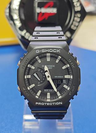 Часы casio g-shock ga-2100 джи шок тактические черные