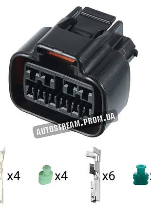 Электрический соединитель, авто разъем, 10-контактный, 7223-6508-30