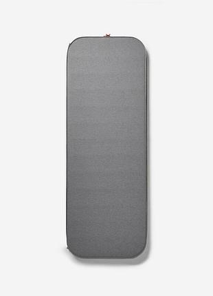 Самонадувающийся матрас для кемпинга quechua ultim comfort одноместный 200 x 70 x 8 см серый