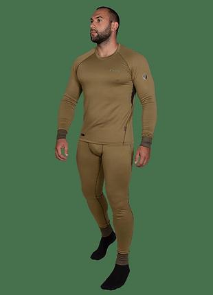 Термобілизна camotec polarheat quadro stretch 3.0 тактична для військових теплоізоляція та відведення во ve-33