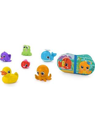 Набор игрушек для купания bright starts splash, splash baby bath set 15 предметов