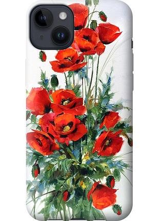 Чохол силіконовий на телефон iphone 14 plus маки "523u-2645-58250"