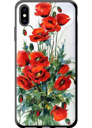 Чехол tpu на телефон iphone xs max маки "523b-1557-58250"