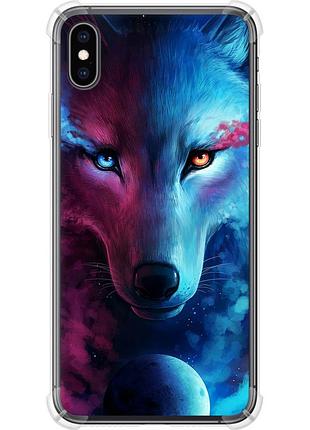 Чехол силикон с усиленными углами на телефон iphone xs max арт-волк "3999sp-1557-58250"