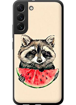 Чохол tpu на телефон samsung galaxy s22 plus єнотик з кавуном "4605b-2495-58250"