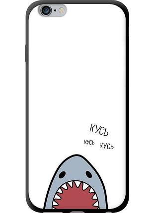 Чохол tpu на телефон iphone 6s plus акула "4870b-91-58250"
