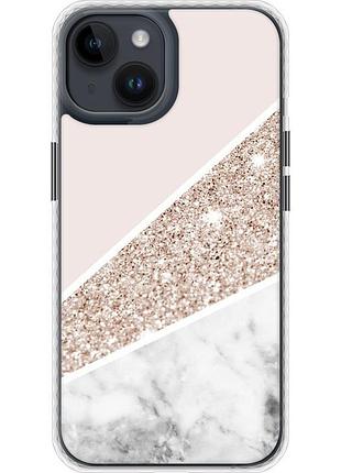 Чохол чохол bumper на телефон iphone 14 пастельний мармур "4342pc-2648-58250"