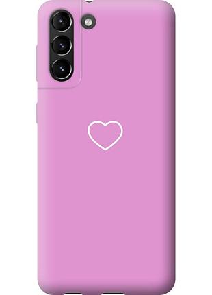Чохол 2d пластиковий на телефон samsung galaxy s21 plus серце 2 "4863t-2115-58250"