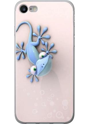 Чохол силіконовий на телефон iphone se 2020 гекончик "1094u-2013-58250"