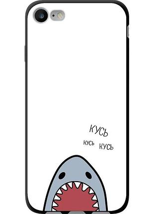 Чехол tpu на телефон iphone 7 акула "4870b-336-58250"