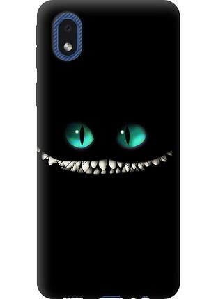 Чохол силіконовий на телефон samsung galaxy a01 core a013f чеширський кіт "689u-2065-58250"