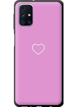 Чехол tpu на телефон samsung galaxy m31s m317f сердце 2 "4863b-2055-58250"