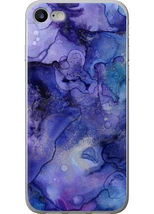 Чехол силиконовый на телефон iphone 8 мрамор 7 "4802u-1031-58250"