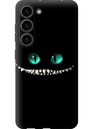 Чехол силиконовый на телефон samsung galaxy s23 чеширский кот "689u-2907-58250"