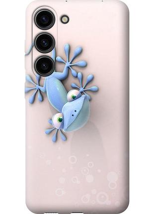 Чохол силіконовий на телефон samsung galaxy s23 гекончик "1094u-2907-58250"