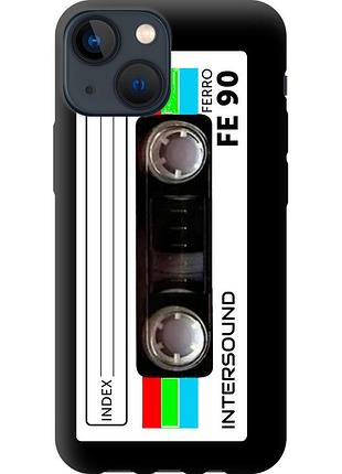 Чехол 2d пластиковый на телефон iphone 13 mini кассета с90 "4894t-2373-58250"