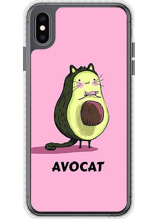 Чехол чехол bumper на телефон iphone xs max avocat "4270pc-1557-58250"