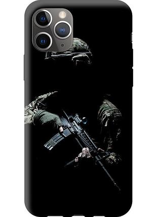 Чехол силиконовый патриотический на телефон iphone 11 pro max защитник v3 "5226u-1723-58250"