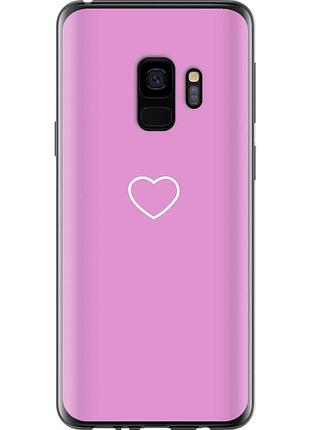 Чехол 2d пластиковый на телефон samsung galaxy s9 сердце 2 "4863t-1355-58250"