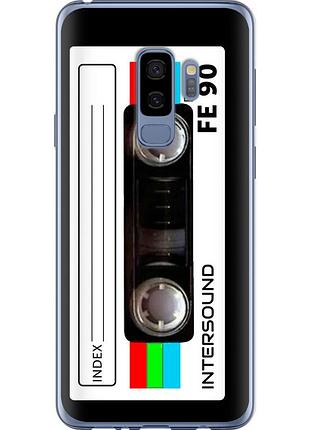 Чехол силиконовый на телефон samsung galaxy s9 plus кассета с90 "4894u-1365-58250"