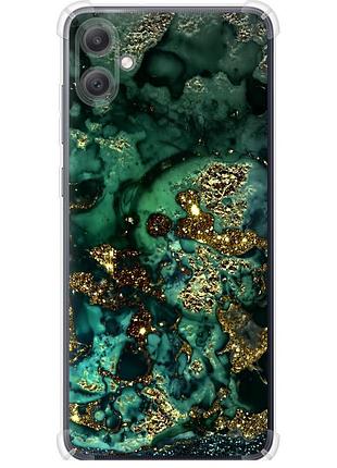 Чохол силіконовий протиударний с посиленими кутами на телефон samsung galaxy a05 мармур золото багатство "5419sp-3355-58250"