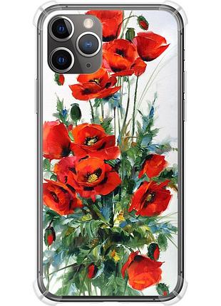 Чохол силіконовий протиударний с посиленими кутами на телефон iphone 11 pro max маки "523sp-1723-58250"