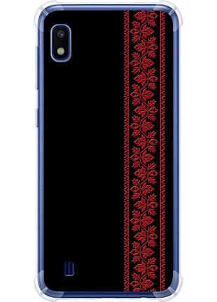 Чехол силикон с усиленными углами на телефон samsung galaxy a10 2019 a105f вышиванка 53 "2041sp-1671-58250"