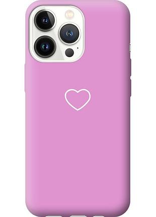Чохол 2d пластиковий на телефон iphone 13 pro серце 2 "4863t-2372-58250"