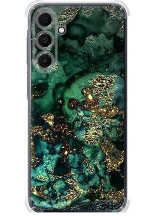 Чохол силіконовий протиударний с посиленими кутами на телефон samsung galaxy a16 мармур золото багатство "5419sp-3775-58250"