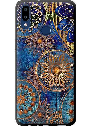 Чохол tpu на телефон samsung galaxy a10s a107f золотий візерунок "678b-1776-58250"
