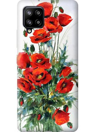 Чехол силиконовый на телефон samsung galaxy a42 a426b маки "523u-2098-58250"