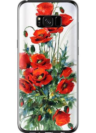 Чохол силіконовий на телефон samsung galaxy s8 plus маки "523u-817-58250"