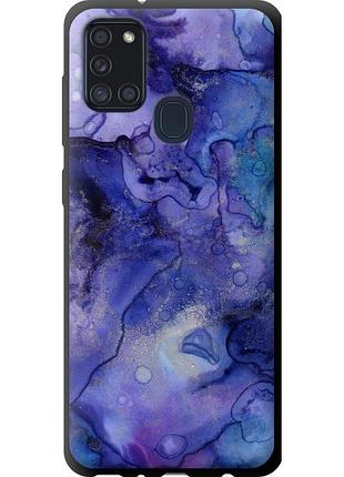 Чехол tpu на телефон samsung galaxy a21s a217f мрамор 7 "4802b-1943-58250"