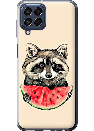 Чохол tpu на телефон samsung galaxy m33 m336b єнотик з кавуном "4605b-2633-58250"
