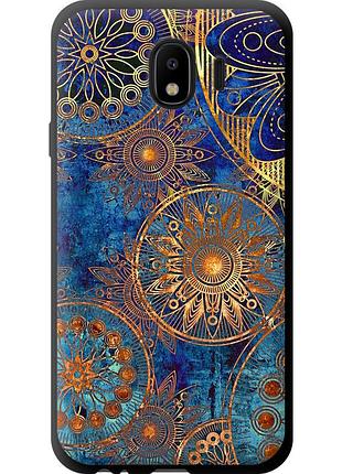 Чохол tpu на телефон samsung galaxy j4 2018 золотий візерунок "678b-1487-58250"